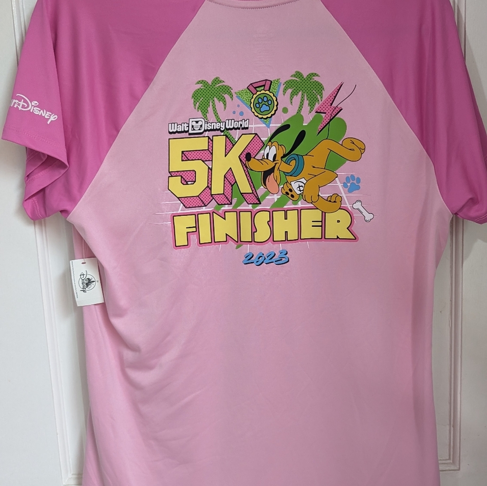 Disney Parks runDisney 2023 5K Finisher Pluto Dri Fit T-Shirt